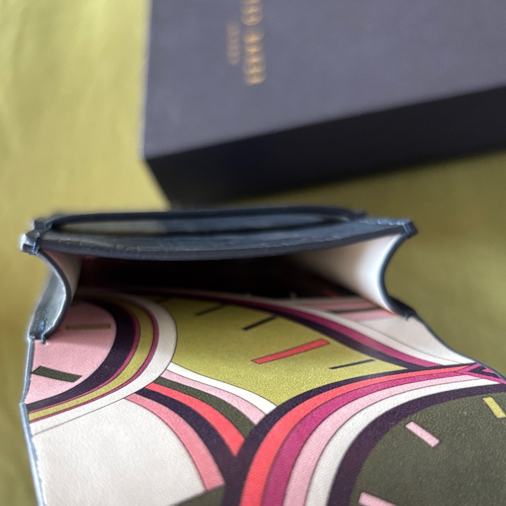 Ted Baker Navy Embossed pouch - Picture 3 of 5